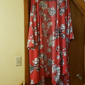 Red kimono  or duster